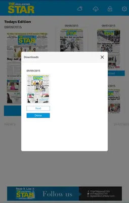 The Philippine Star android App screenshot 0