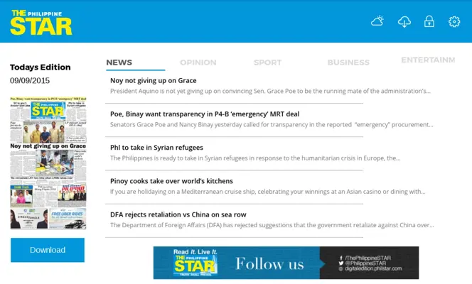 The Philippine Star android App screenshot 3